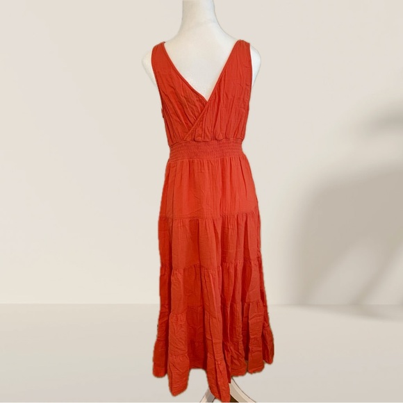 NWT reddish orange sundress lightweight size M - Picture 3 of 10